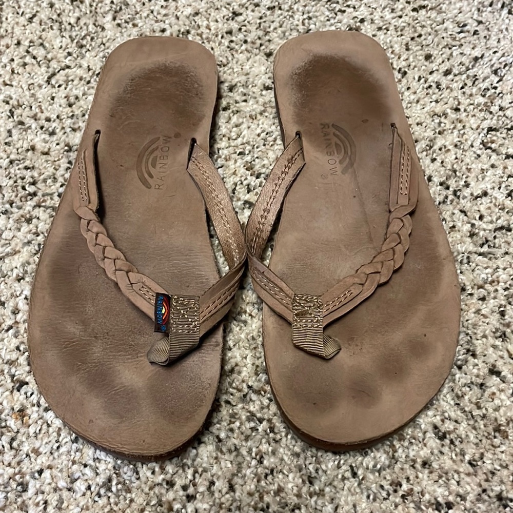 RAINBOW Flirty Braidy Girls Sandals